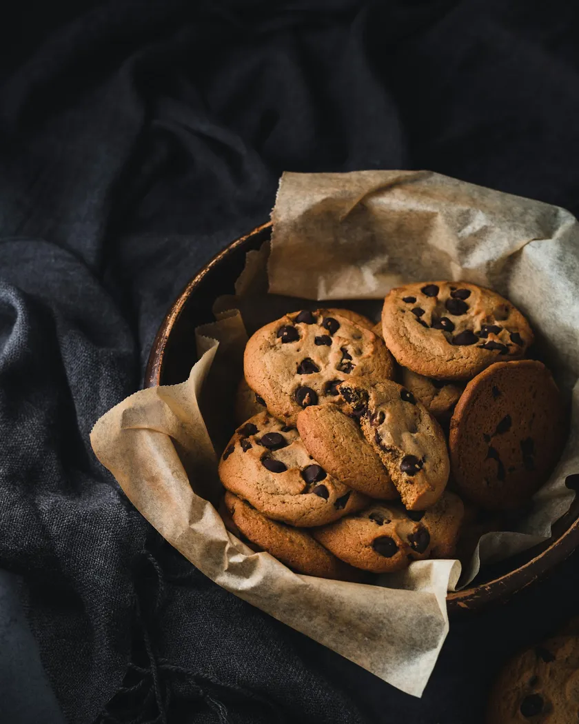 Chocolate chunk biscuits