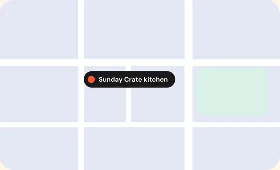 Map: the Sunday Crate kitchen, Via dell’Esempio 1, Milano
